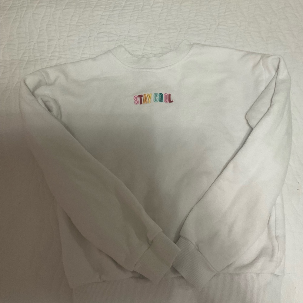 “Stay cool” sweatshirt from museum of icecream